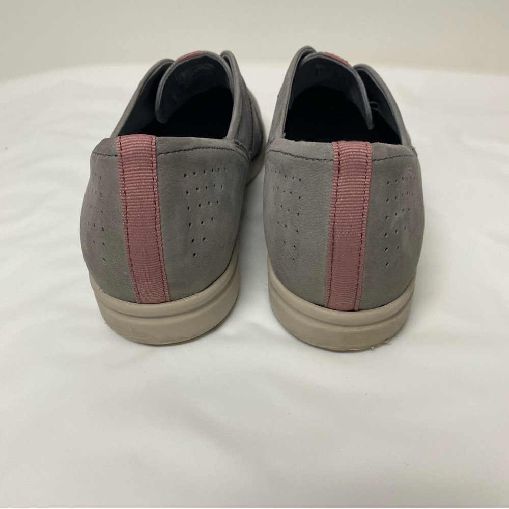Clark’s Tamzen Step Loafers Grey Nubuck Women’s Gray Women's Slip-On Shoes SZ 12 - Picture 4 of 6